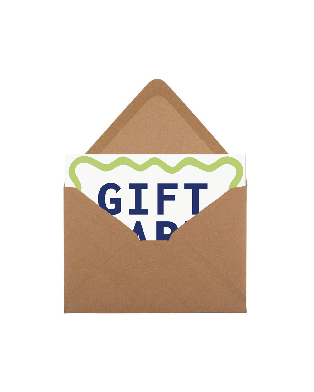 Opening gift card animation